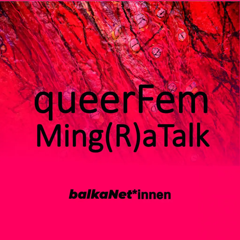 QueerFem Ming(R)a Talk von Iris Špringer, Moderation: Nadina Memagić