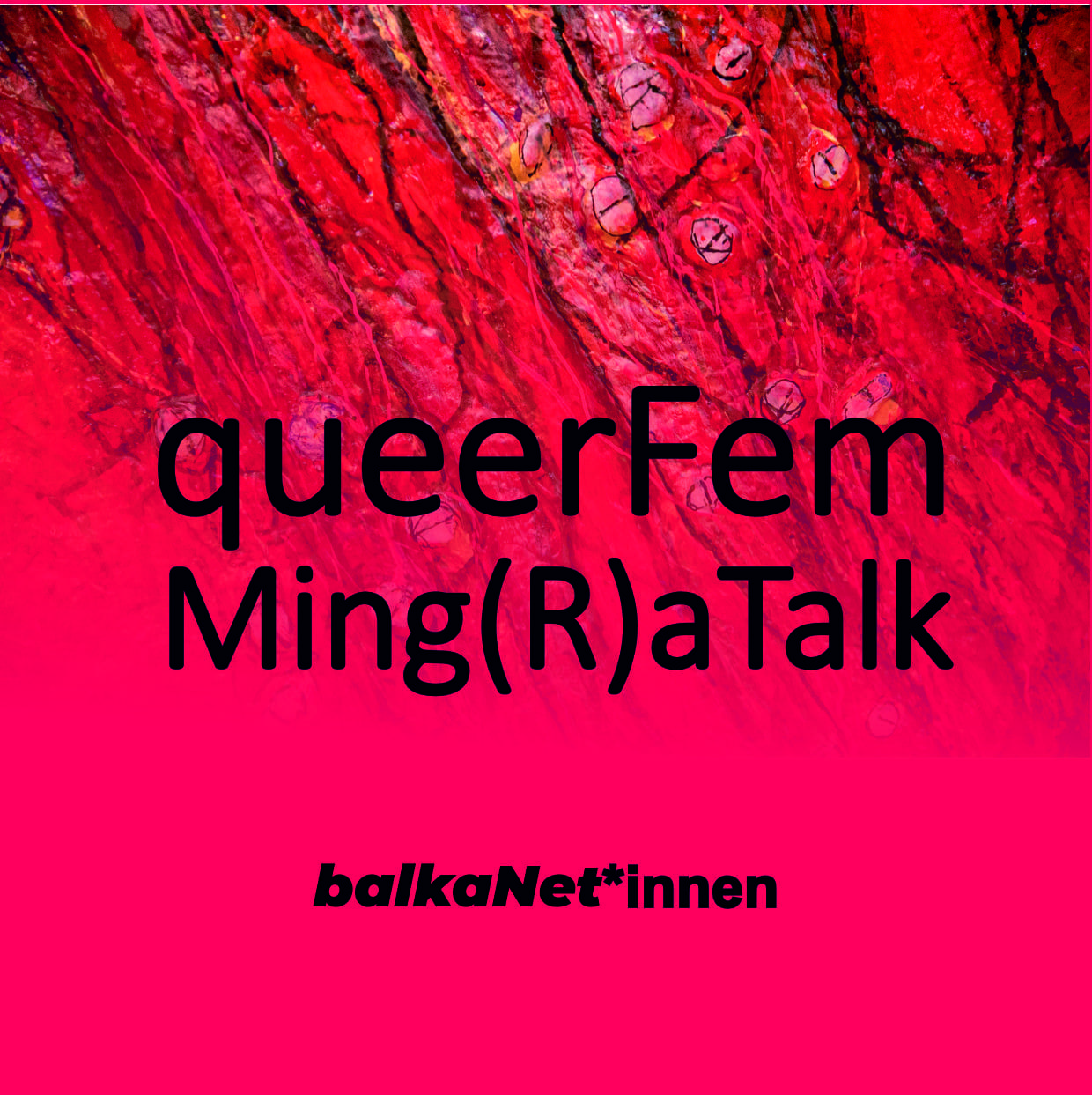 QueerFem Ming(R)a Talk von Iris Špringer, Moderation: Nadina Memagić