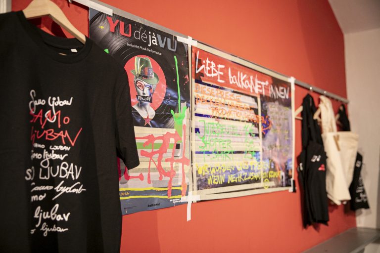 Unser Merch-Stand, Foto: Nils Nebe