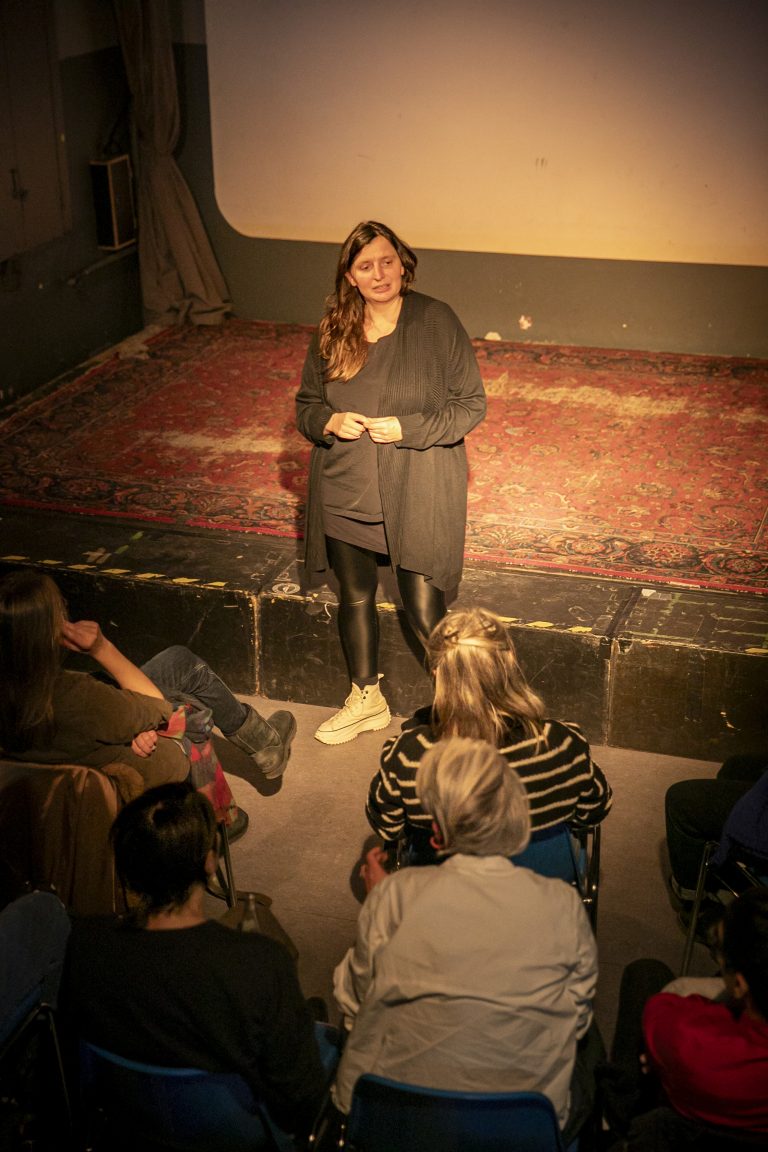 Filmprogramm "Šta ima, gastarbajteri!?" mit Kuratorin Borjana Gaković, Foto: Maja Gugleta Nebe