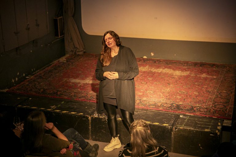 Filmprogramm "Šta ima, gastarbajteri!?" mit Kuratorin Borjana Gaković, Foto: Maja Gugleta Nebe