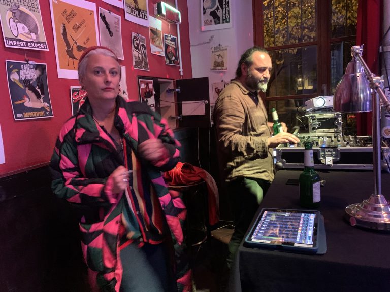 Dj Claus alias Chaspa vs. Dance support Irke ;), Foto: Nils Nebe