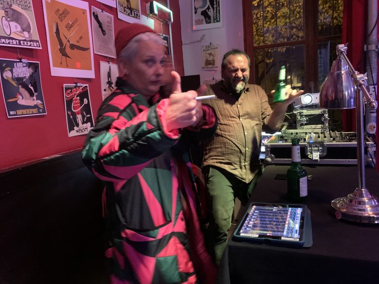 Dj Claus alias Chaspa vs. Dance support Irke ;), Foto: Nils Nebe