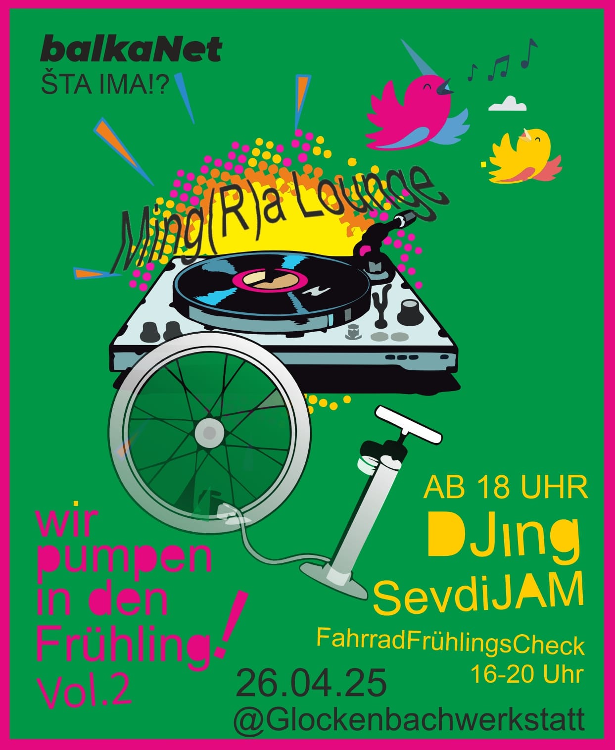 Ming(R)a Lounge: WIR PUMPEN in den Frühling Vol. 2