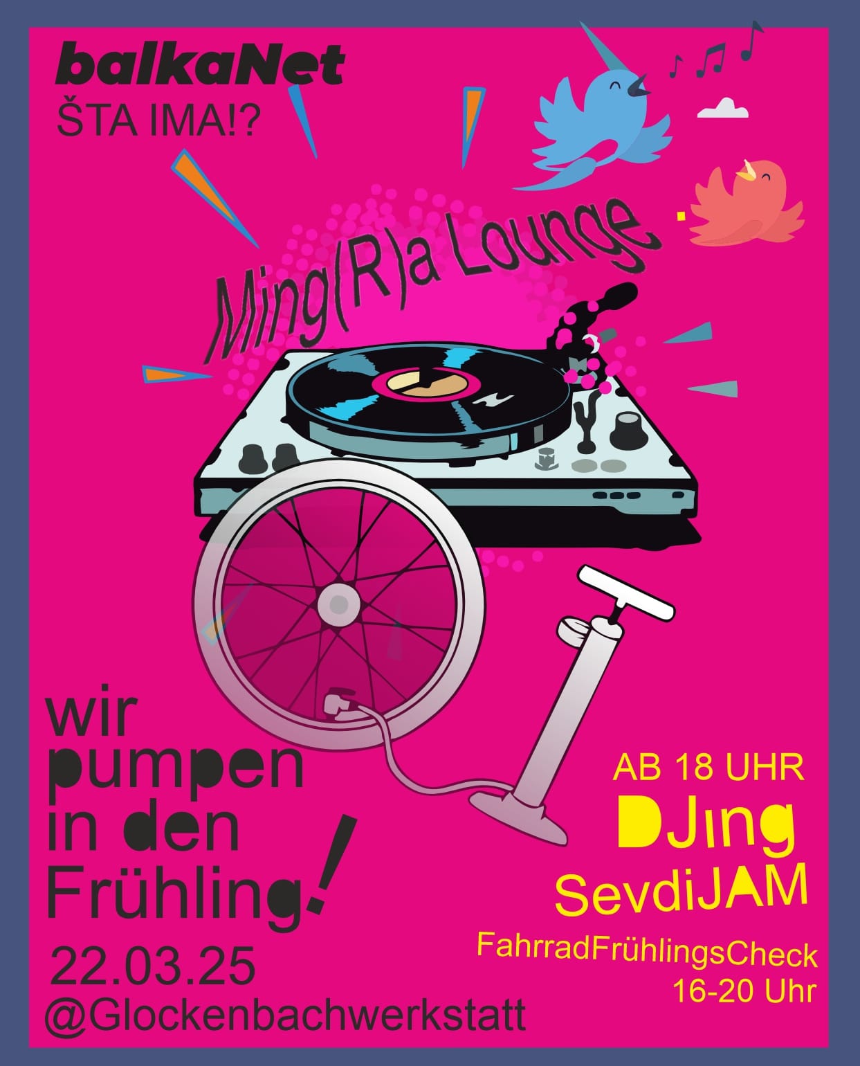 Ming(R)a Lounge: WIR PUMPEN in den Frühling Vol. 1