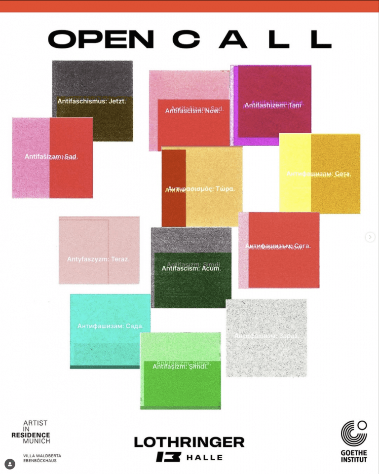 „ANTIFASCHISMUS JETZT!“ LOTHRINGER 13 OPEN CALL FOR ARTIST RESIDENCIES
